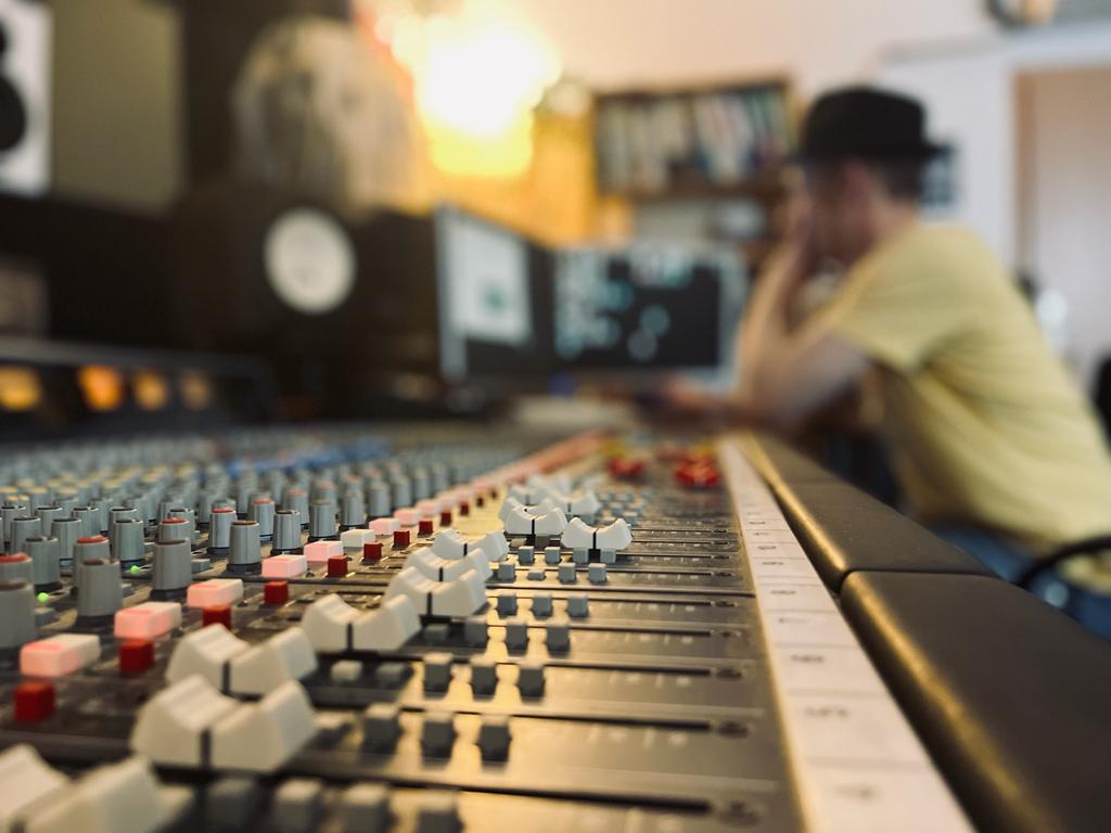 Session am Mischpult
